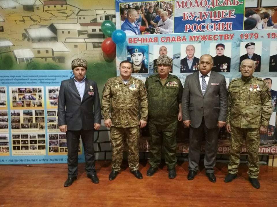 Память воинов-интернационалистов почтили в Гумбетовском районе